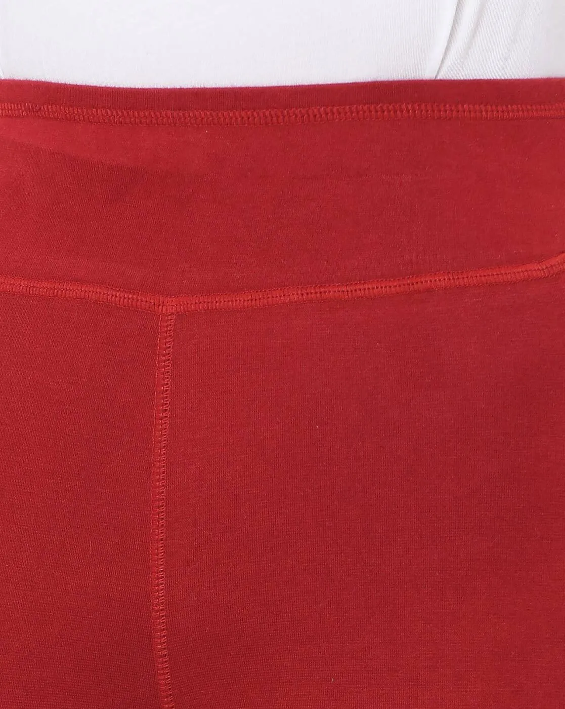 Adorna Active Leggings - Maroon