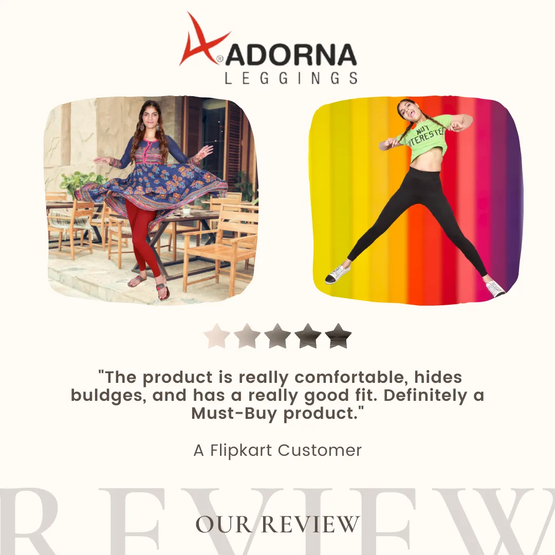 Adorna Active Leggings - Maroon