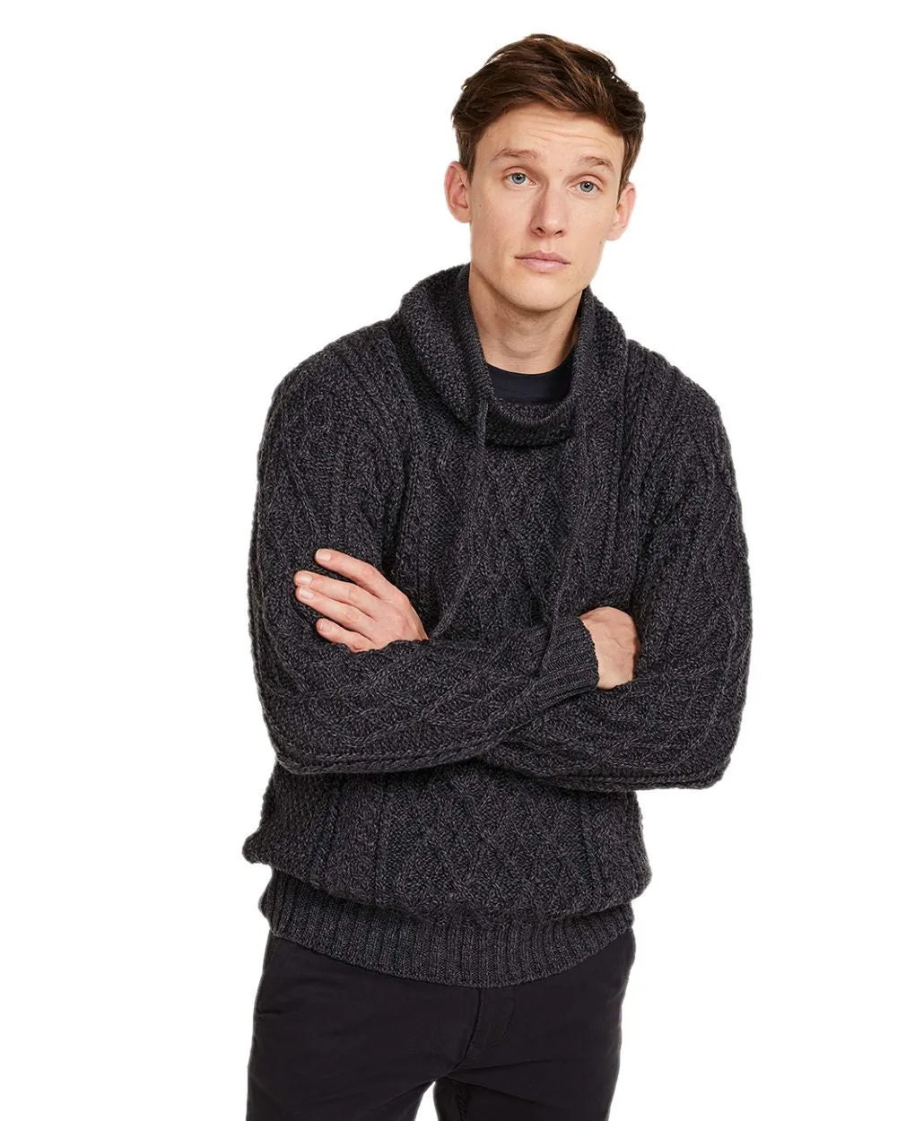 Aran Merino Wool Pullover