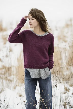 Blue Sky Fibers The Classic Series Patterns - Cromwell Pullover - PDF Download