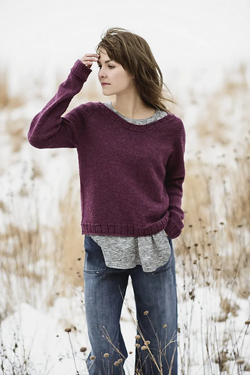 Blue Sky Fibers The Classic Series Patterns - Cromwell Pullover - PDF Download