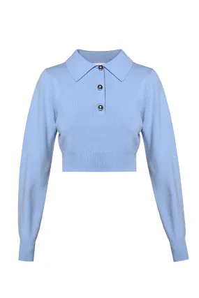 Cashmere Polo Sweater