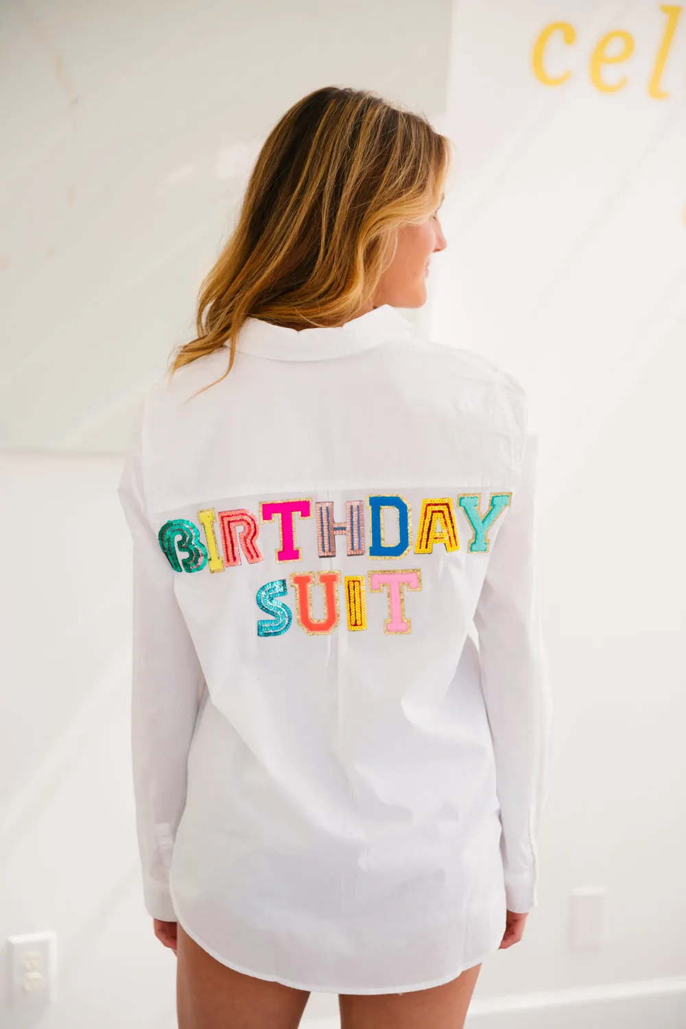 CUSTOM BUTTON DOWN TOP