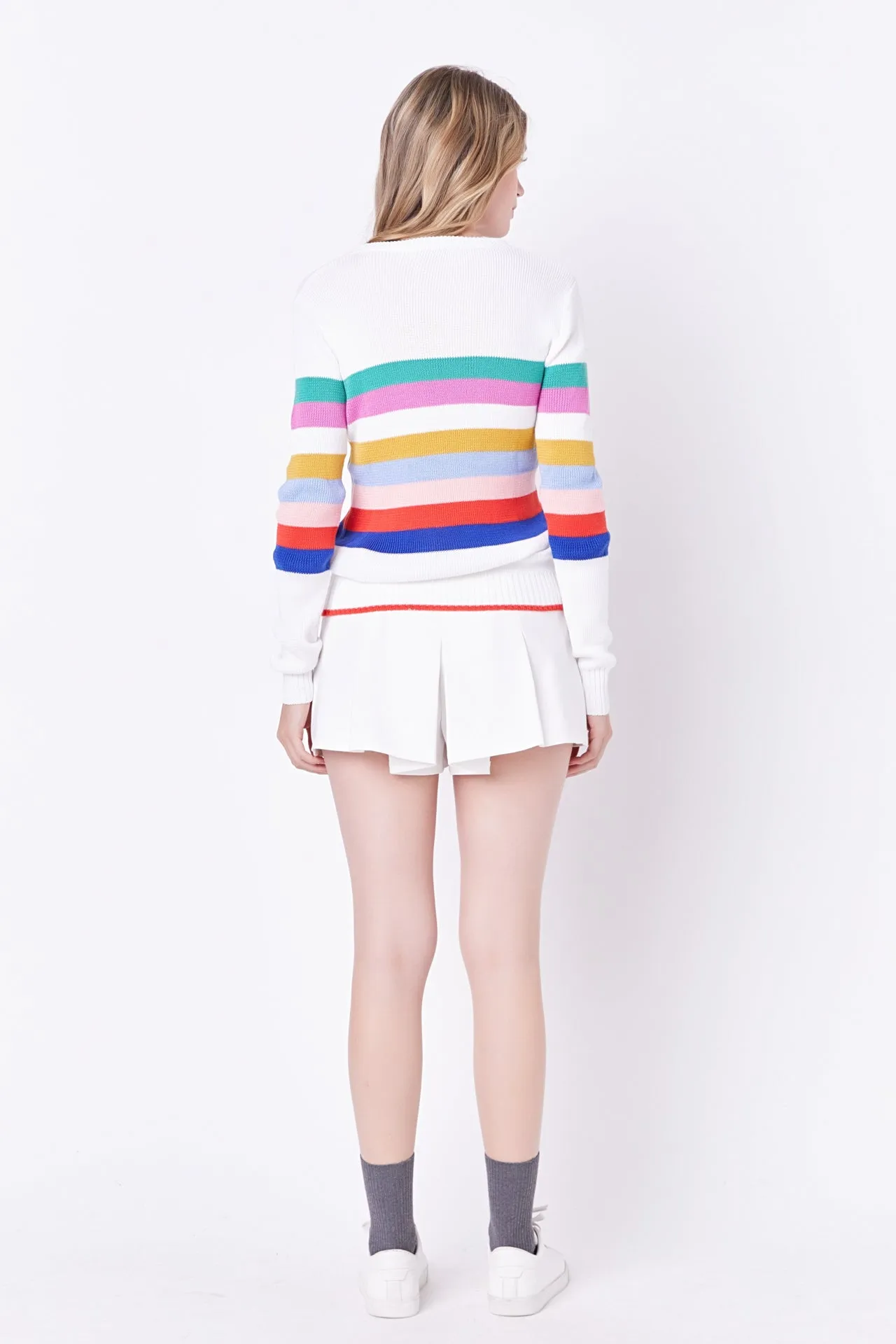 English Factory - Multi Striped Sweater