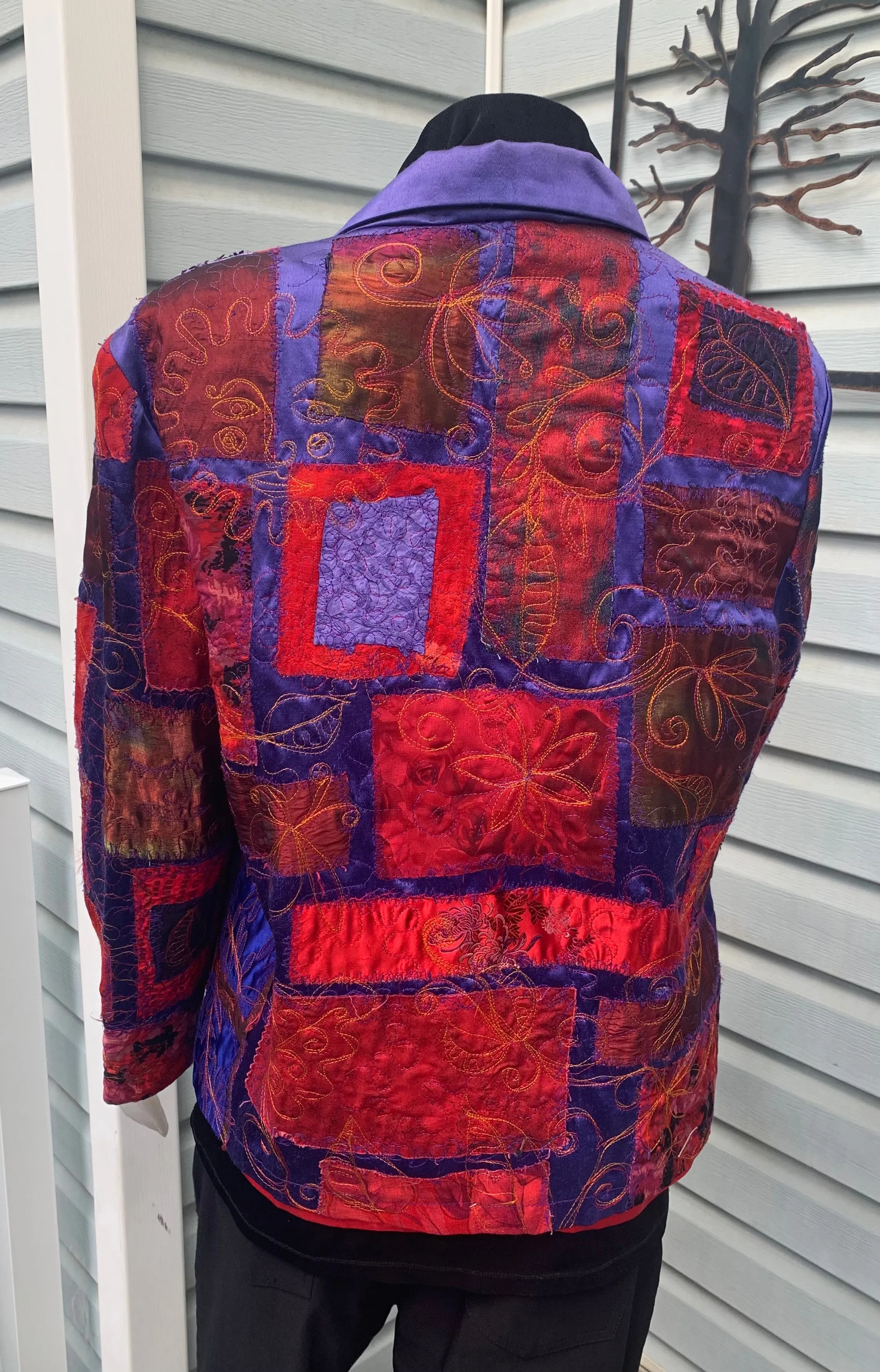 Free Motion Frenzy Jacket - Red/Purple