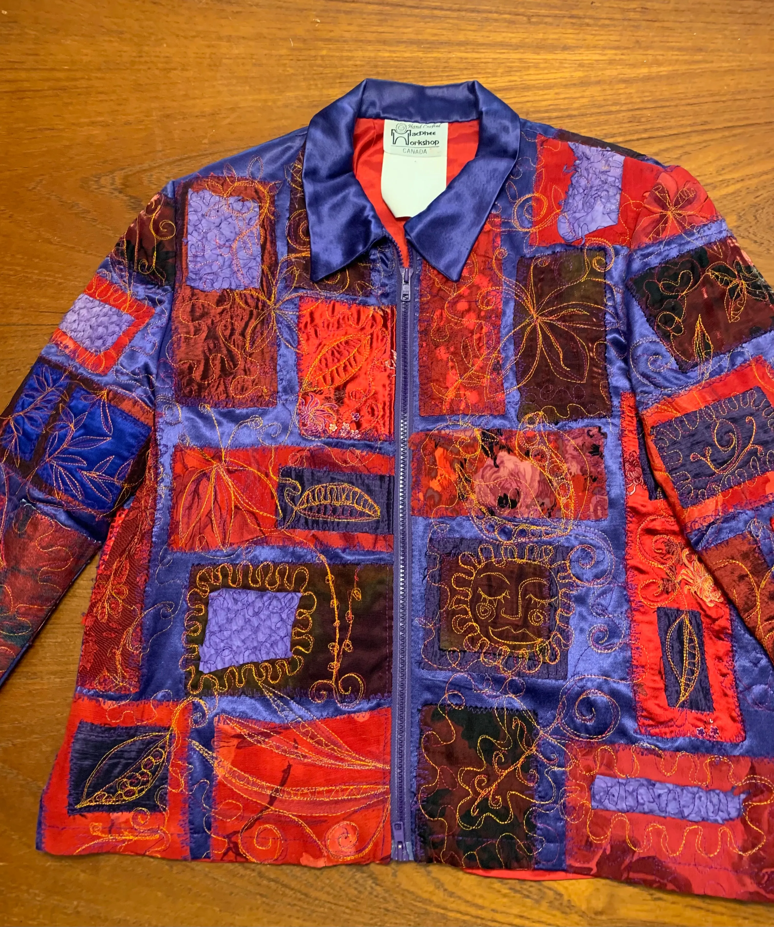 Free Motion Frenzy Jacket - Red/Purple