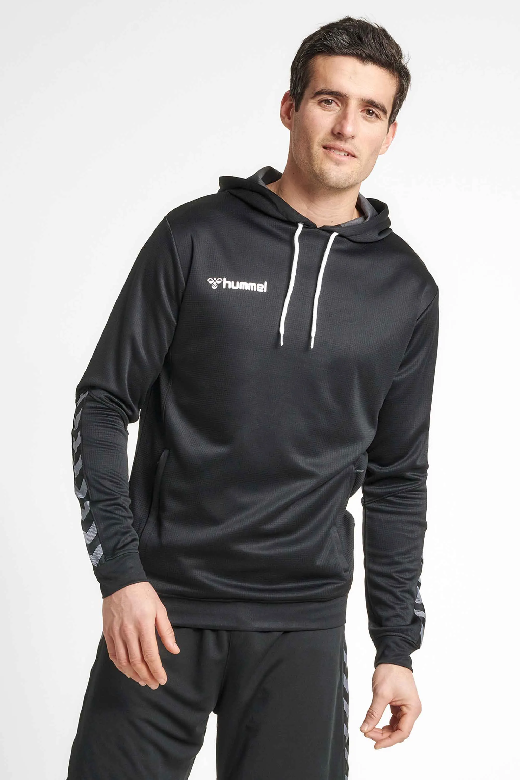Hummel Men's Arrow Arms Activewear Pullover Hoodie