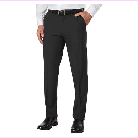 IZOD Comfort Stretch Black Dress Pant with ComfortFlex