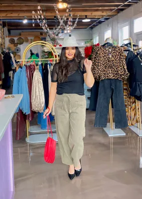 Liberty Mid Rise Wide Leg Pants