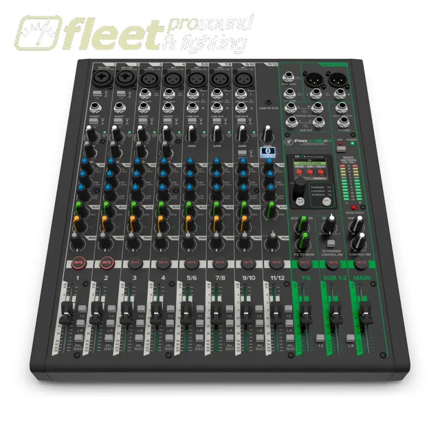 Mackie ProFX12v3  12-Channel Professional Effects Mixer with Bluetooth