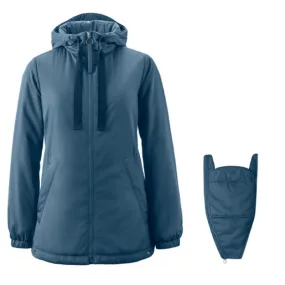 Mamalila Maternity   Babywearing Jacket Boston Navy