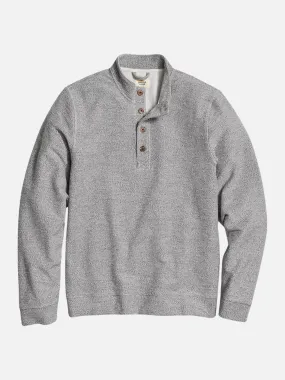 Marine Layer Clayton Textured Pullover - Grey