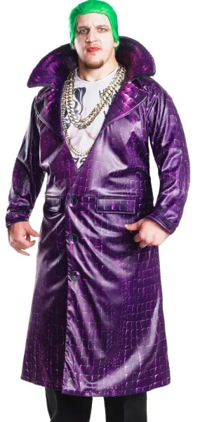 Mens DC Comics Suicide Squad Plus Size Deluxe Joker Costume