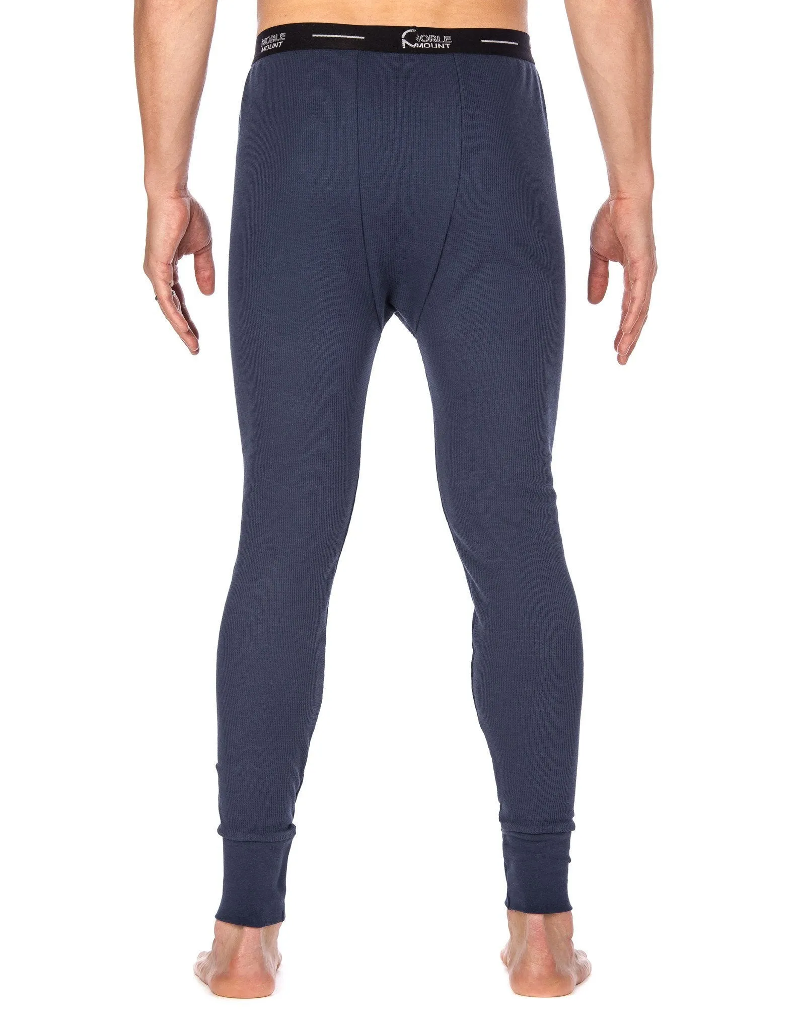Men's Extreme Cold Waffle Knit Thermal Long John Pants - Dark Blue