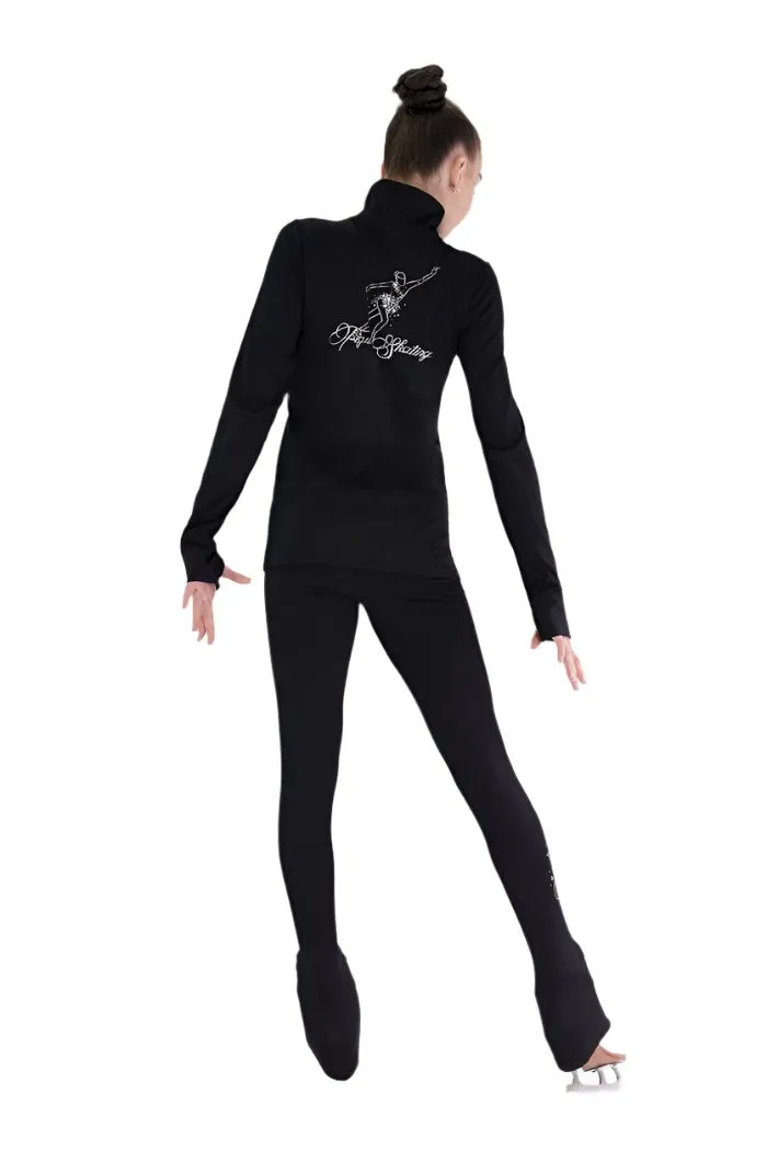 Mondor Women's 24884 Sequin Figure Skating Jacket
