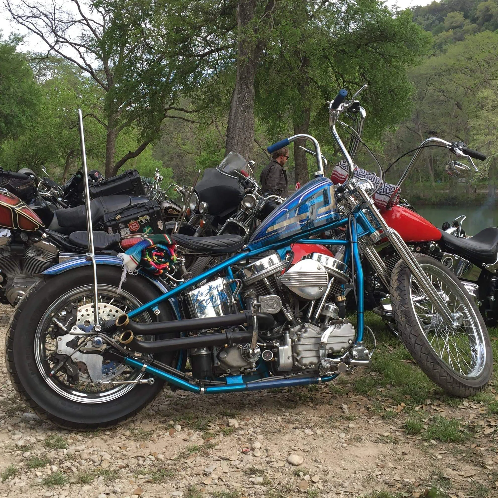 Narrow Sporty Frisco Gas Tank 2.5 gallon