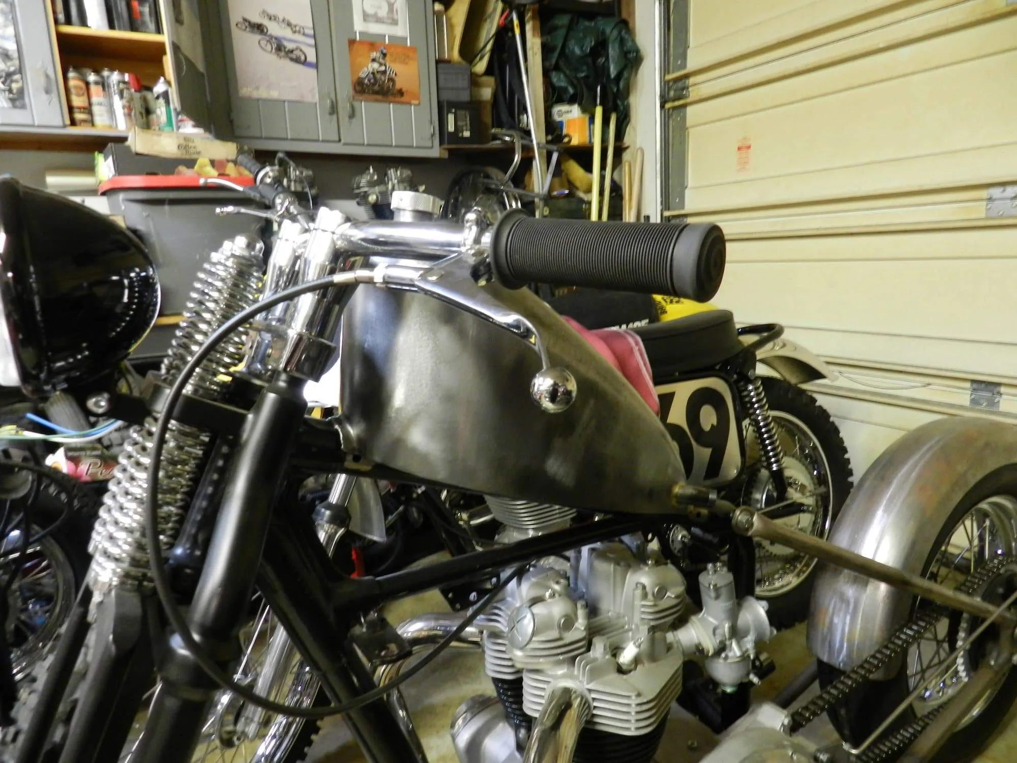 Narrow Sporty Frisco Gas Tank 2.5 gallon