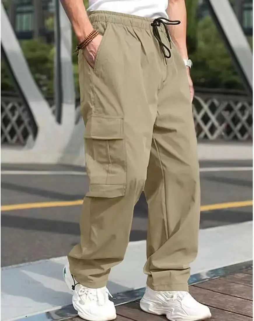 New OB GYM Multi-pocket Workwear Pants