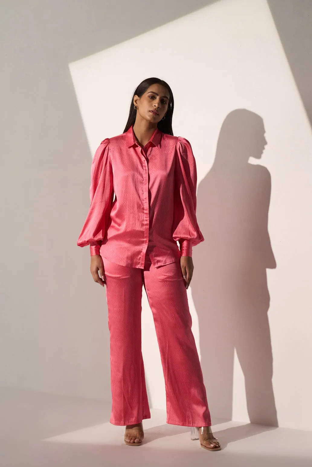 Office wear Women's Ruby Co-ord Set- Plus Size