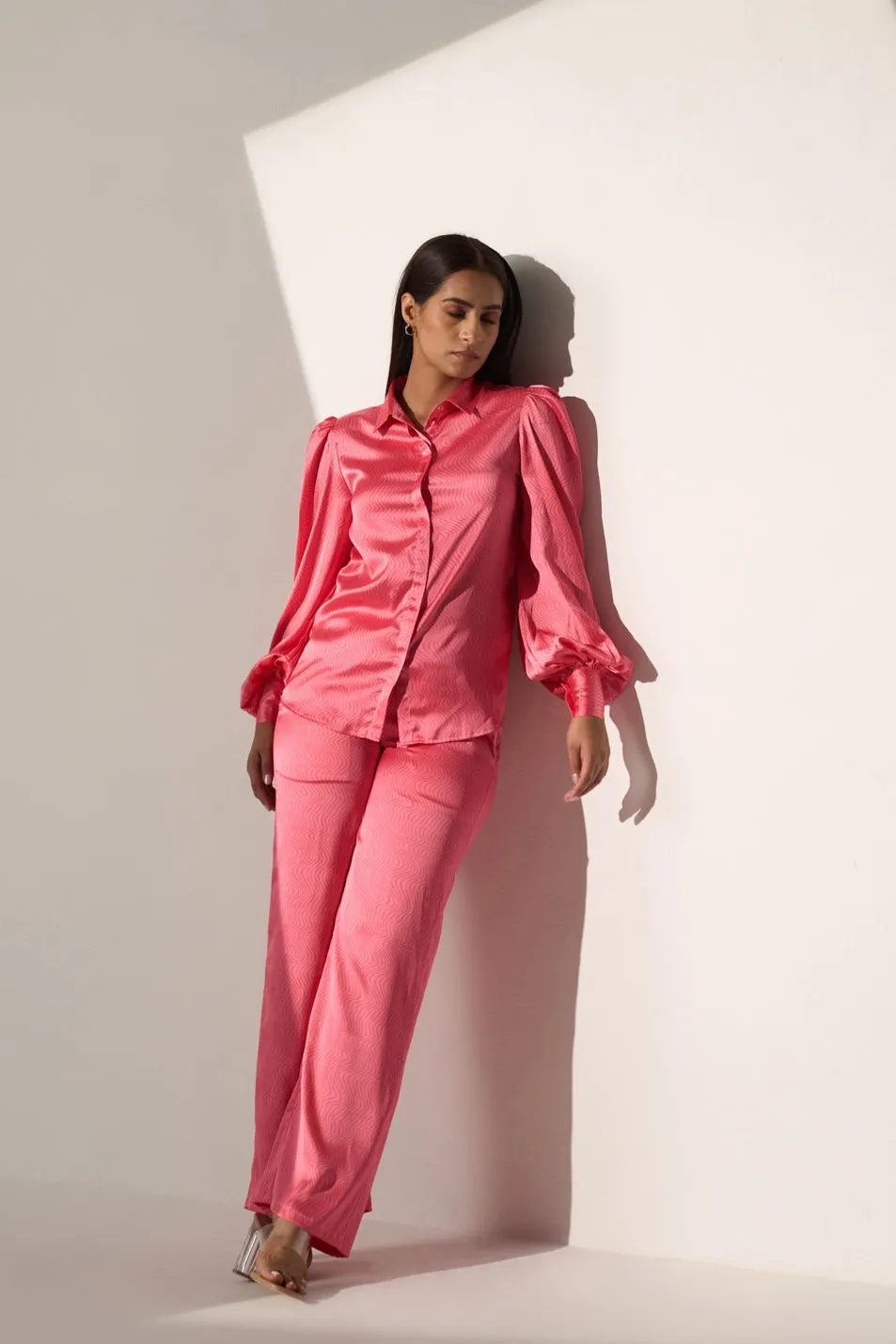 Office wear Women's Ruby Co-ord Set- Plus Size
