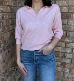 Plume Sweater Pale Rose