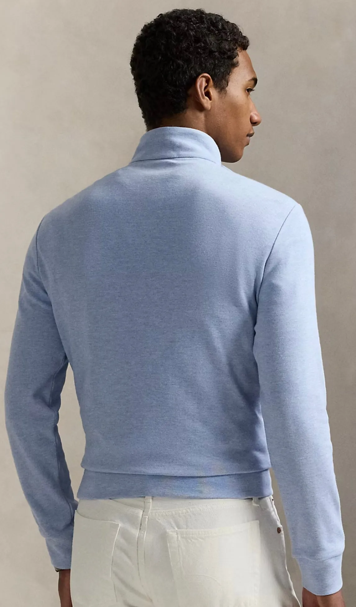 POLO RALPH LAUREN - JACQUARD 1/2 ZIP PULLOVER