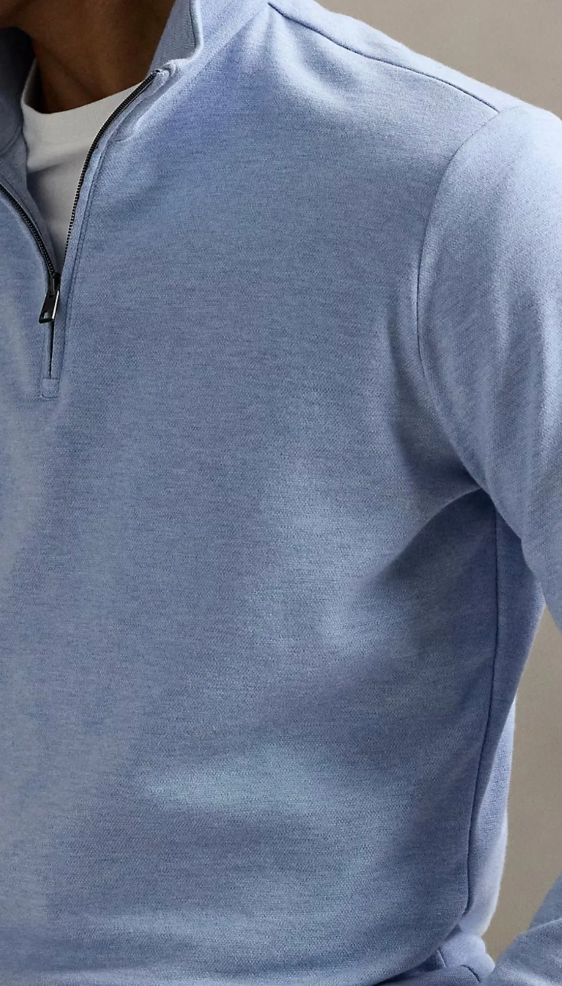 POLO RALPH LAUREN - JACQUARD 1/2 ZIP PULLOVER