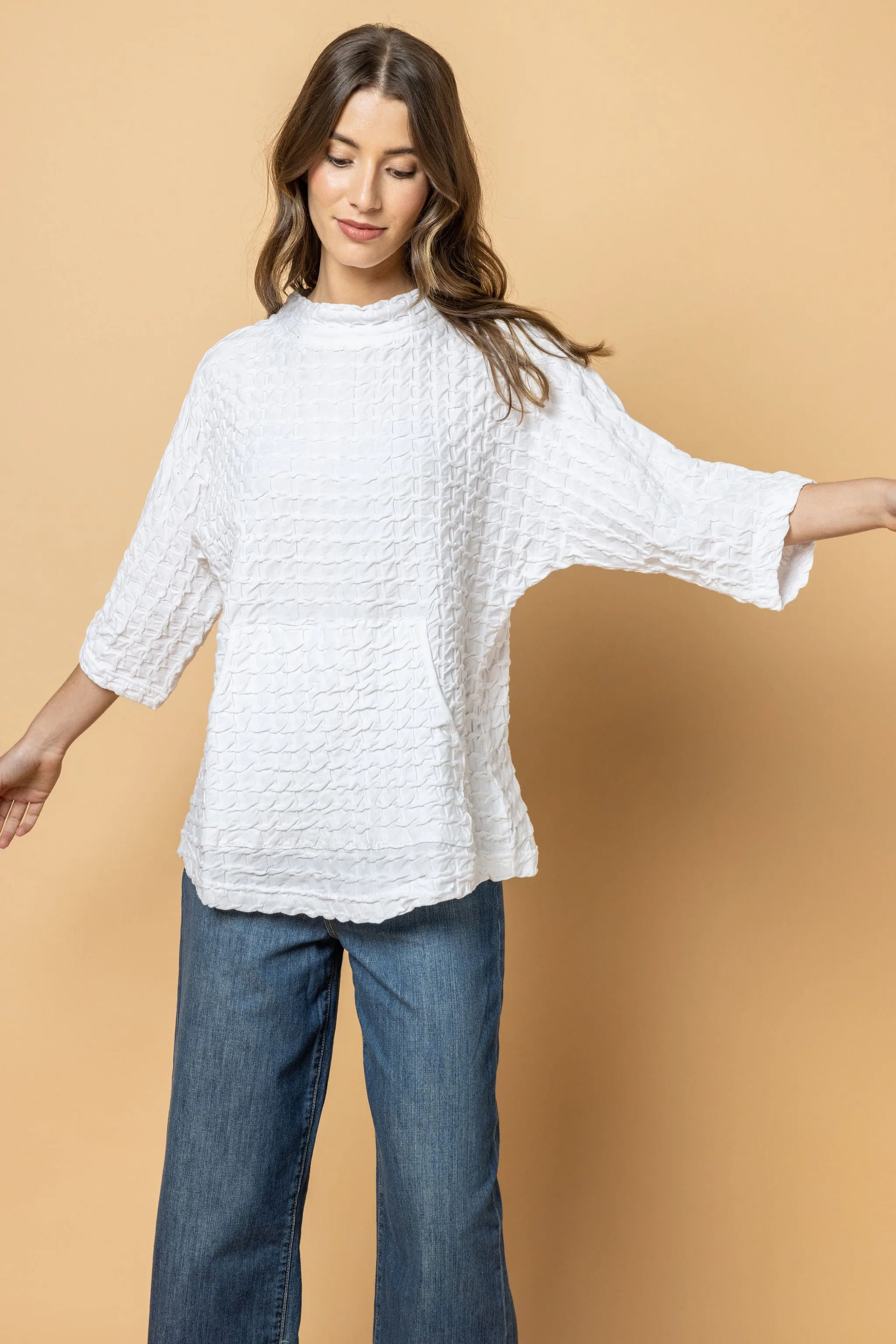 Pullover Waffle Top