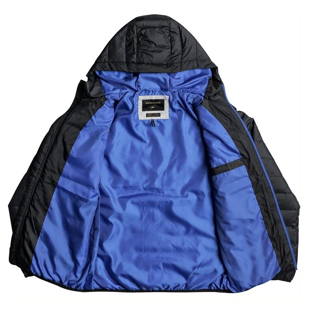 Quiksilver Kid's Scaly Water Repellent Jacket - Black