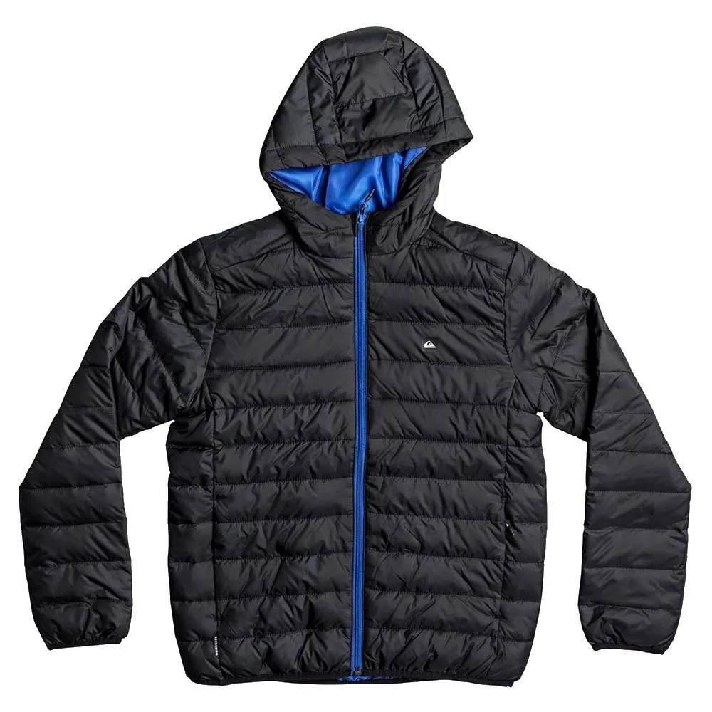 Quiksilver Kid's Scaly Water Repellent Jacket - Black