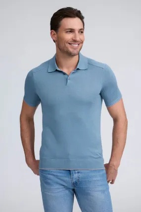 Raffi Florian Three Button Modal Cotton Polo
