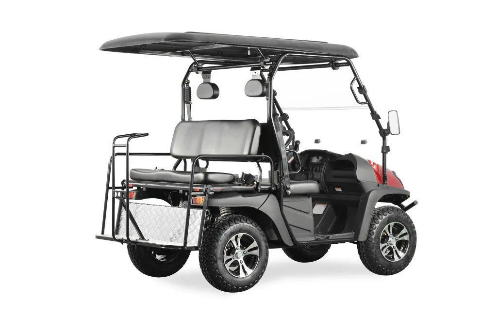 TrailMaster Taurus 200E-GX UTV Fuel-Injection-System Golf cart extended roof long roof, 4 seat with optional dump bed