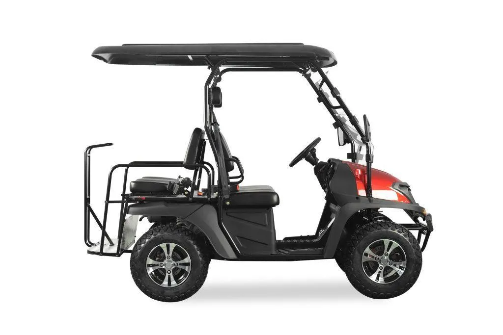 TrailMaster Taurus 200E-GX UTV Fuel-Injection-System Golf cart extended roof long roof, 4 seat with optional dump bed