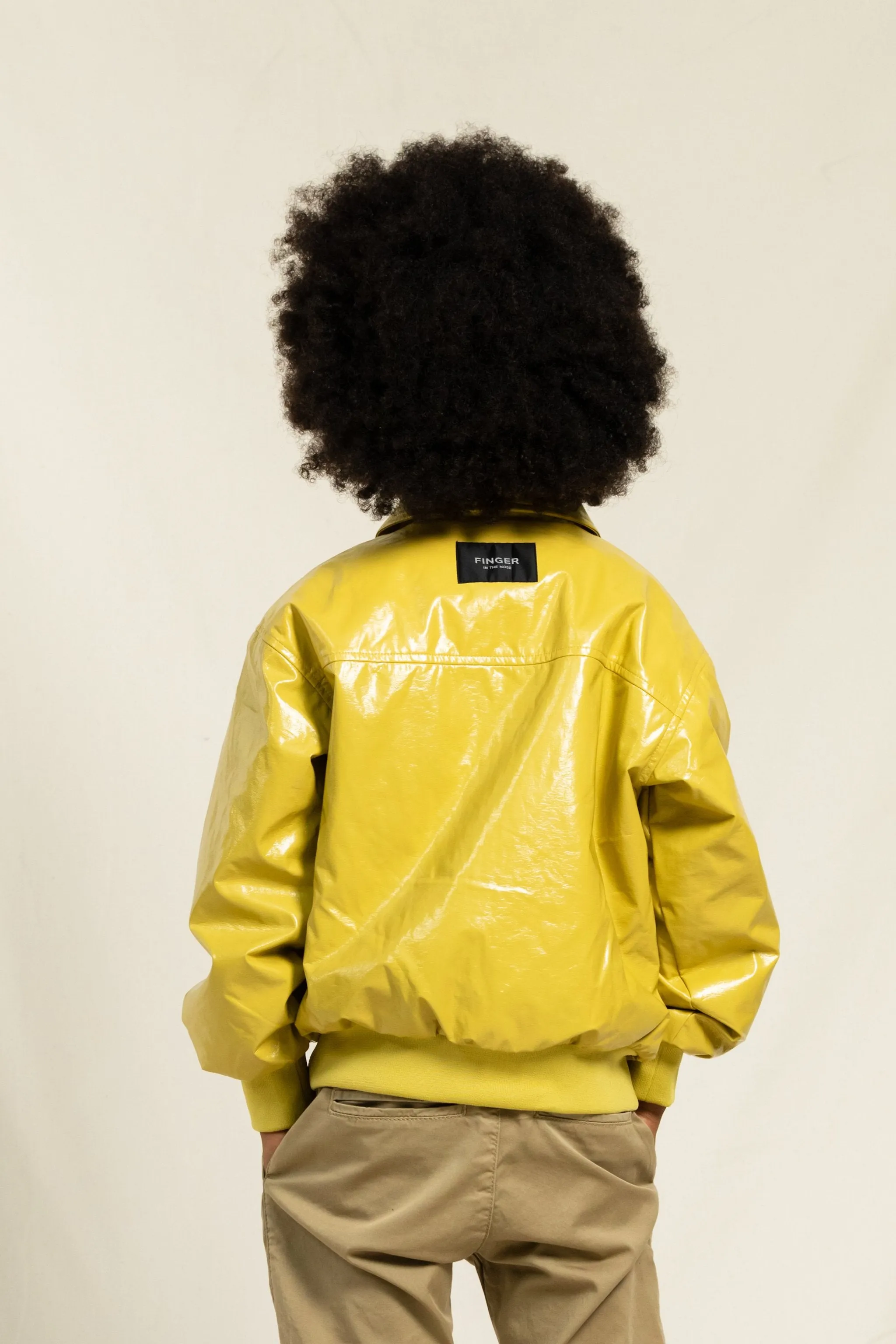 TWINNY Mustard - Harrington Jacket