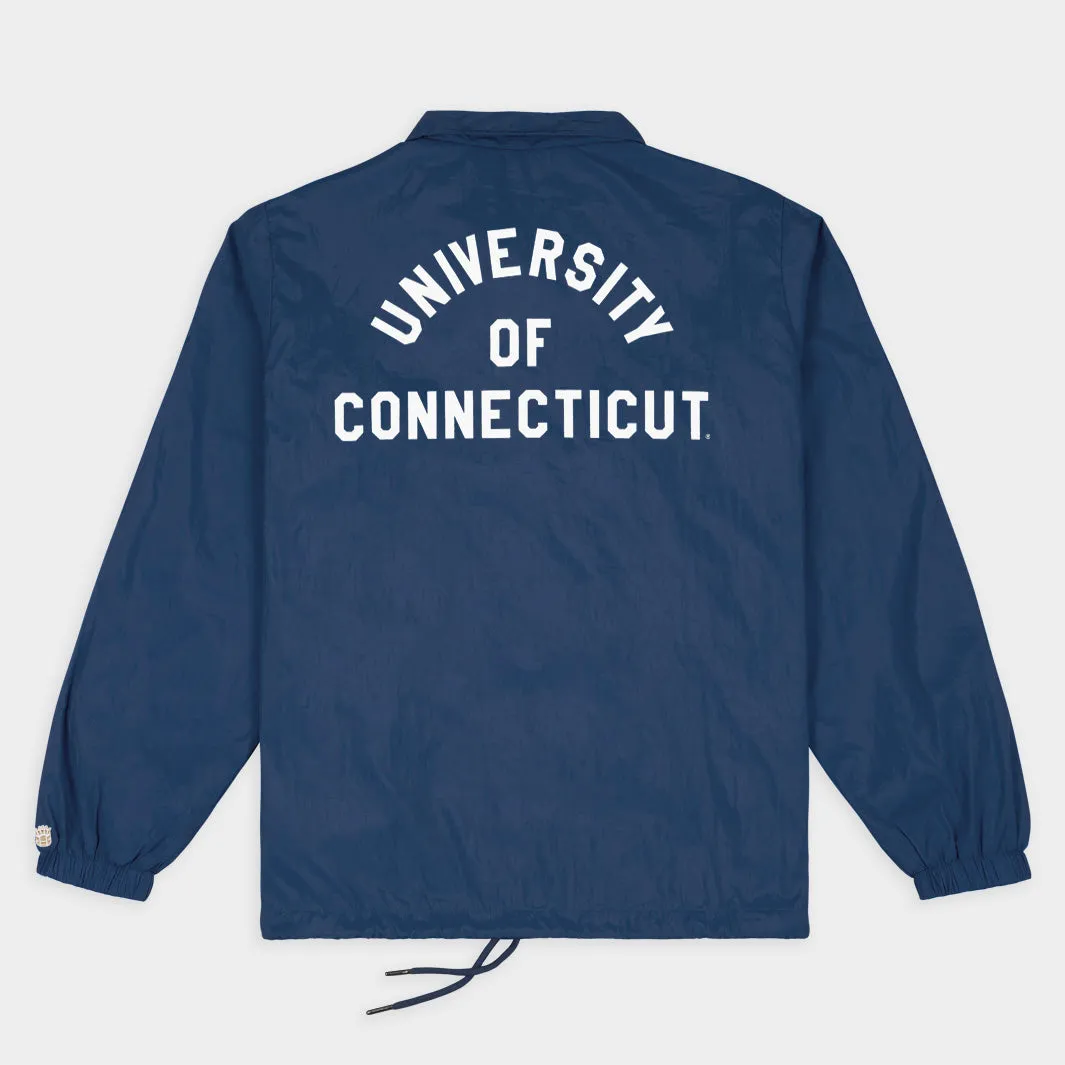 UConn Huskies 1970s Logo Coaches Jacket