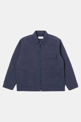 Universal Works Gower Jacket (Dark Navy Quilt Cotton)