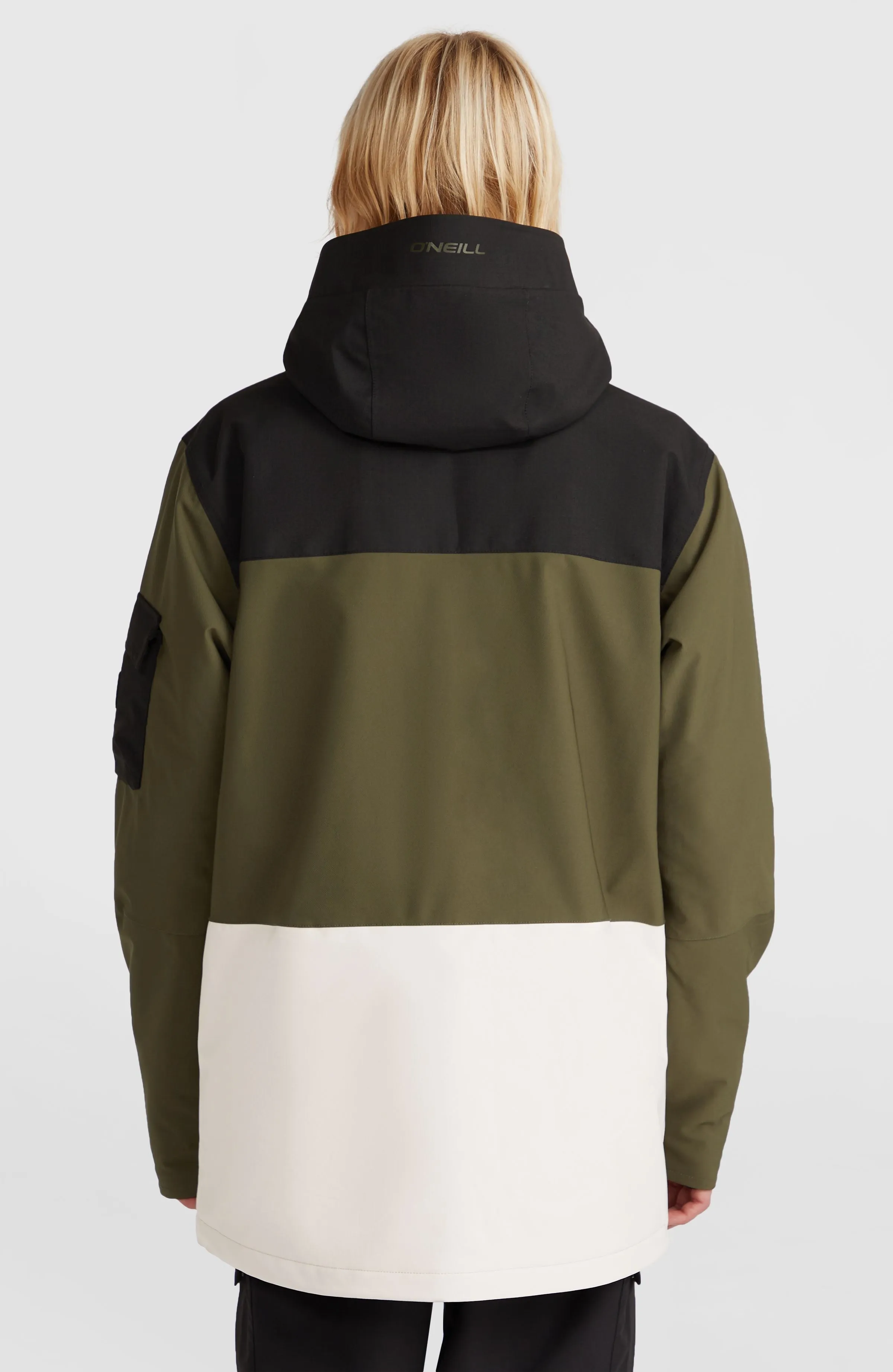 Utility Pro Hybrid Snow Jacket | Forest Night Colour Block