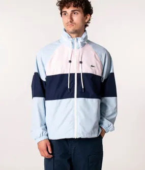 Water-Repellent Colour-block Jacket