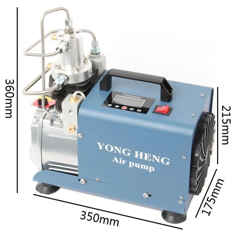 YONGHENG 4500 PSI AUTO-SHUTOFF DIGITAL COMPRESSOR