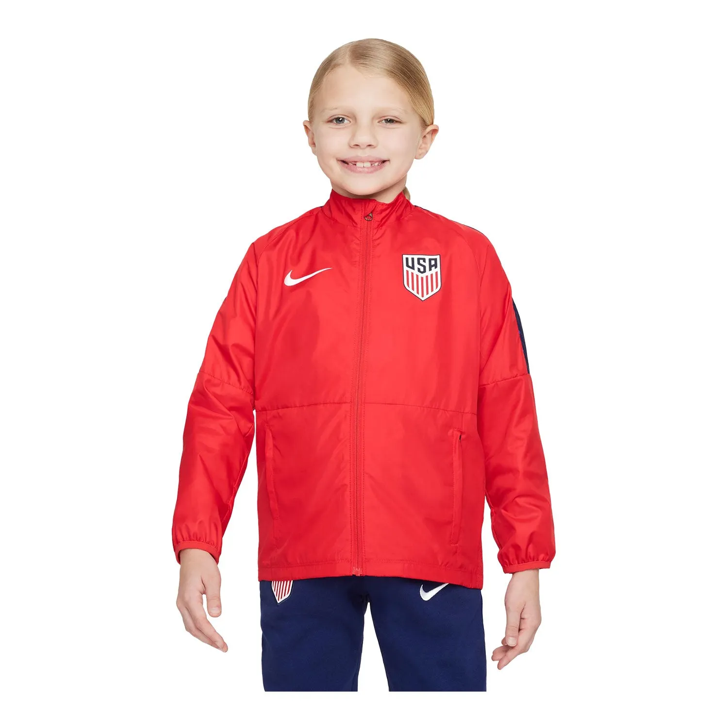 Youth Nike Repel AWF USA Swoosh Red Jacket